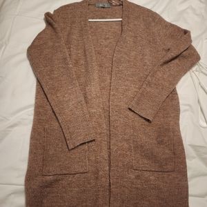Womans open front cardigan